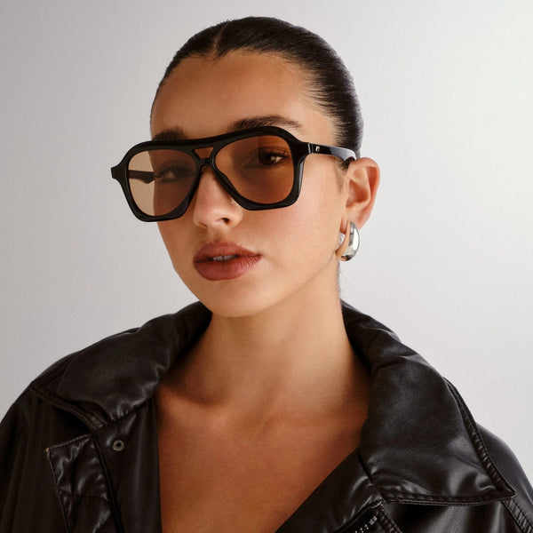 Drizzle / Black & Light Brown Lens - Shade Files